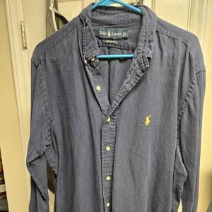 Polo by Ralph Lauren men's long-sleeved shirt, size L